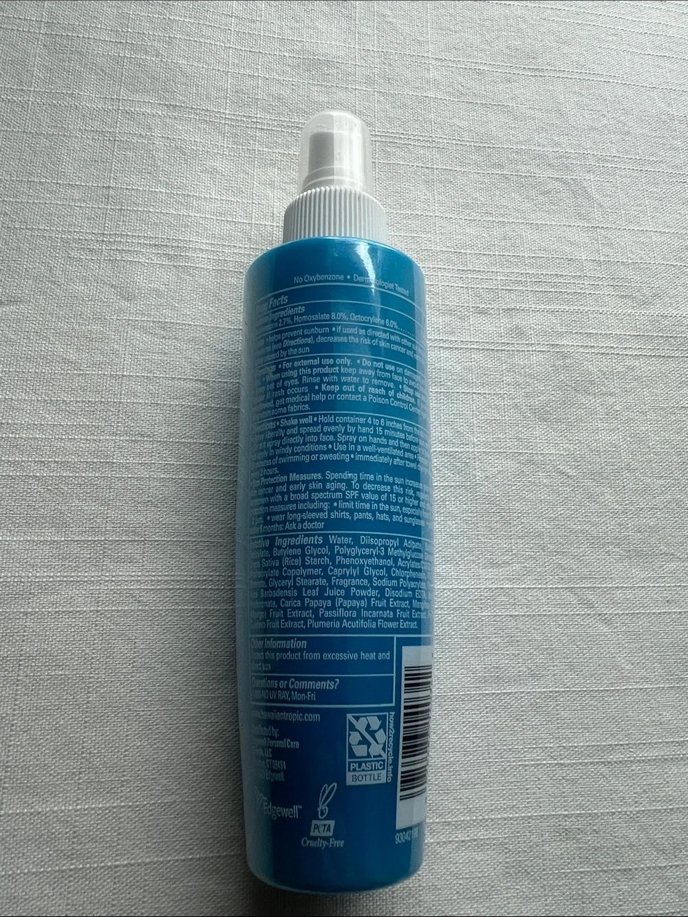 N/A hawaiian tropic
